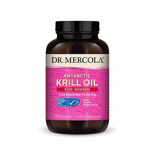Krill Oil for Women with Evening Primrose, Dr. Mercola